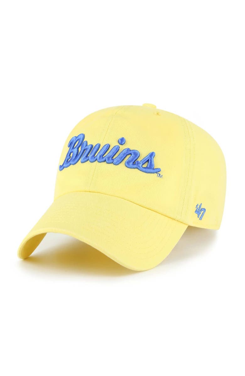 '47 Men's '47 Gold UCLA Bruins Clean Up Adjustable Hat, Main, color, 