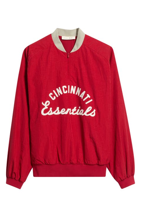 x MLB Cincinnati Reds Half Zip Pullover