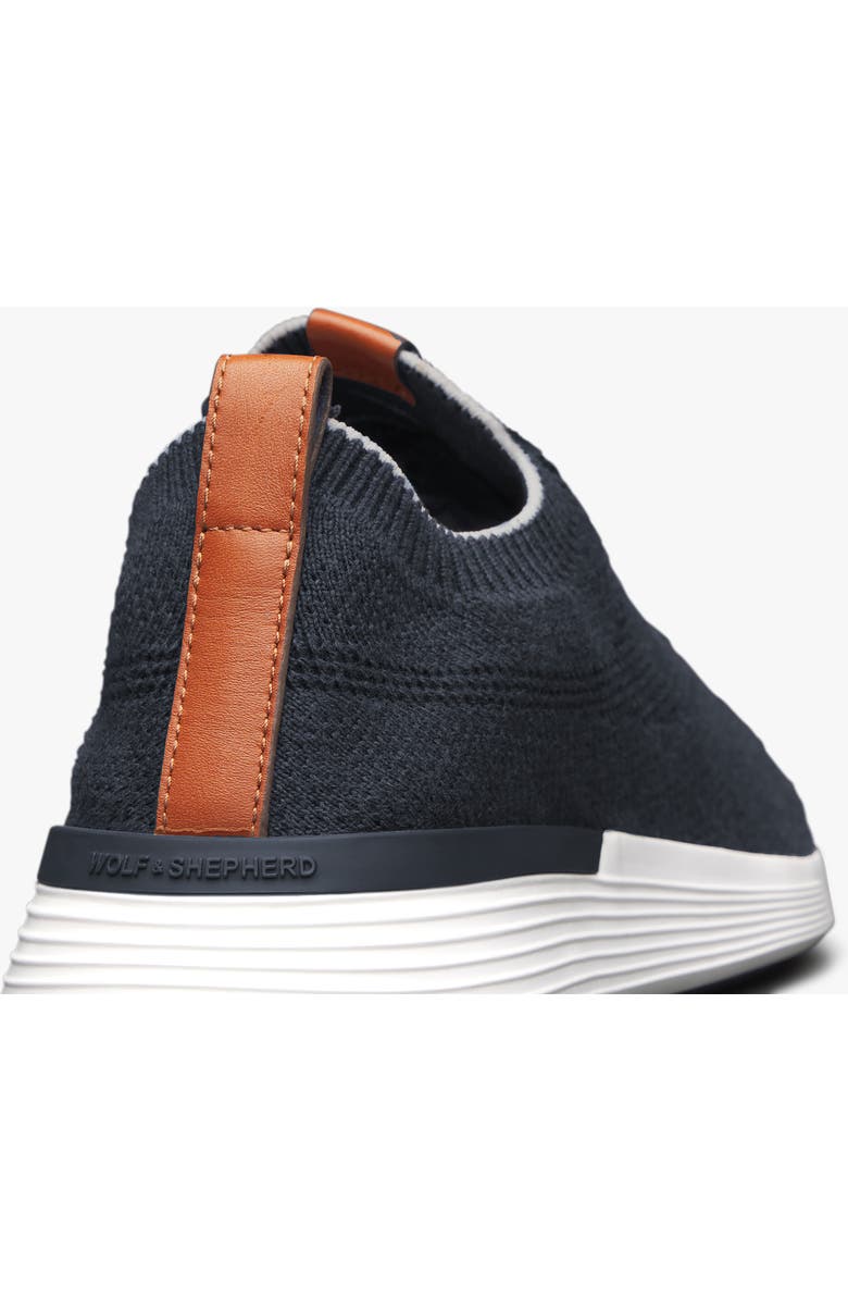 Wolf & Shepherd Supremeknit Sneaker, Alternate, color, Navy / White
