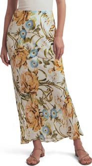 ◆overdue flair◆ LAYERED FLOWER SKIRTBEIGE O100057 LAYERED FLOWER SKIRT_BEIGE - overdueflair