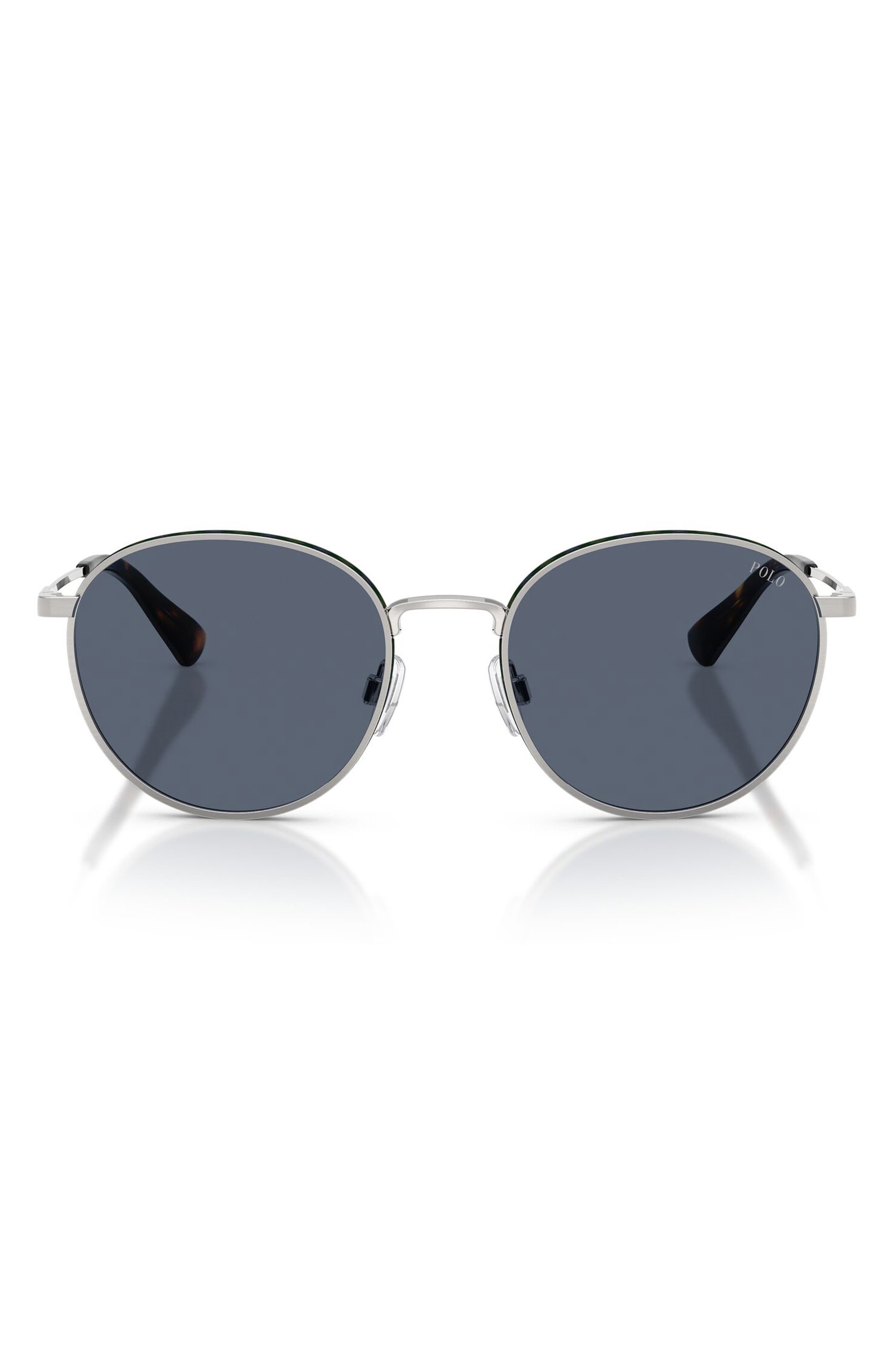 BRUSHED SILVER / DARK BLUE