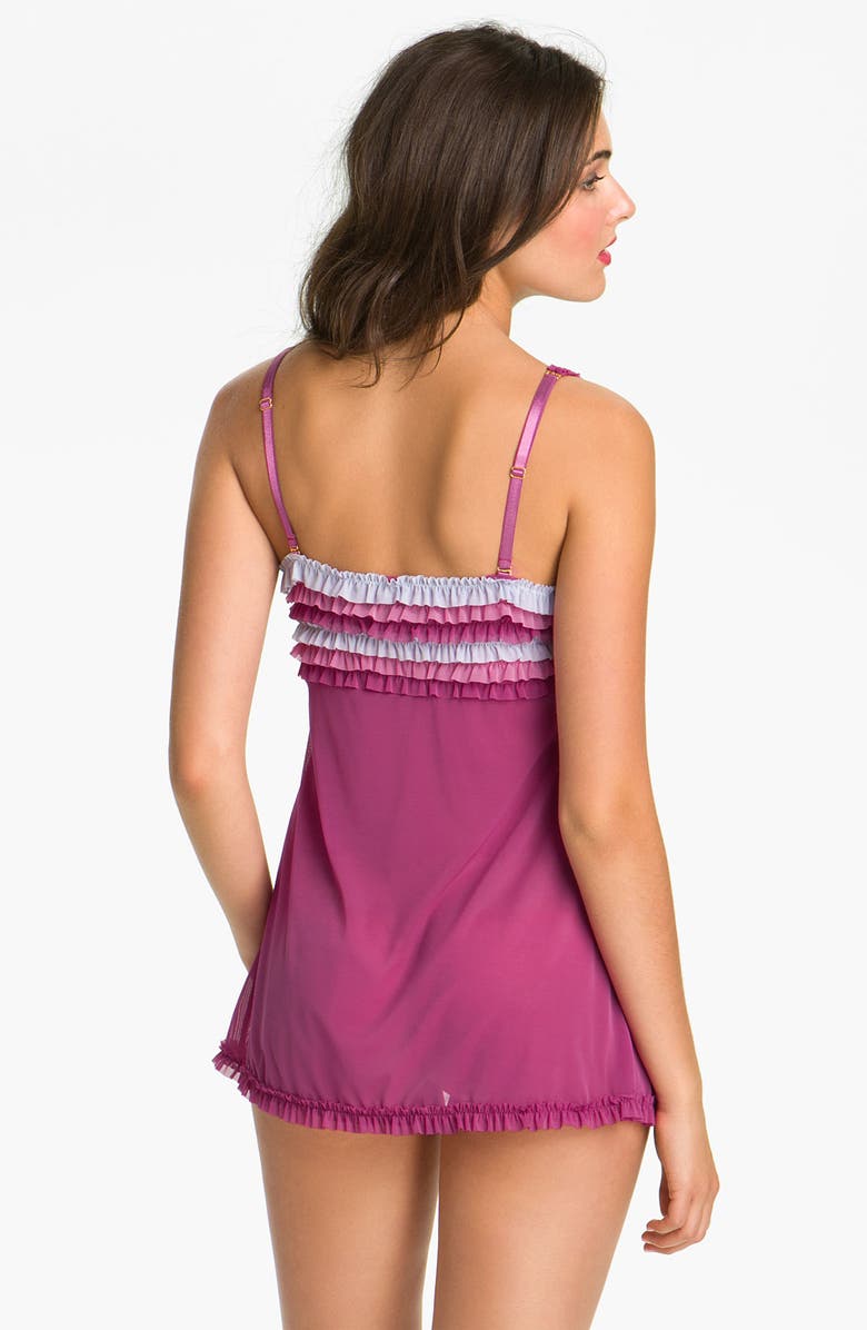 Honeydew Intimates 'Tutu' Mesh Babydoll Nightie, Alternate, color, 