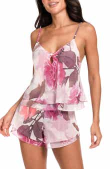 Park Rose Chiffon Short Pajamas