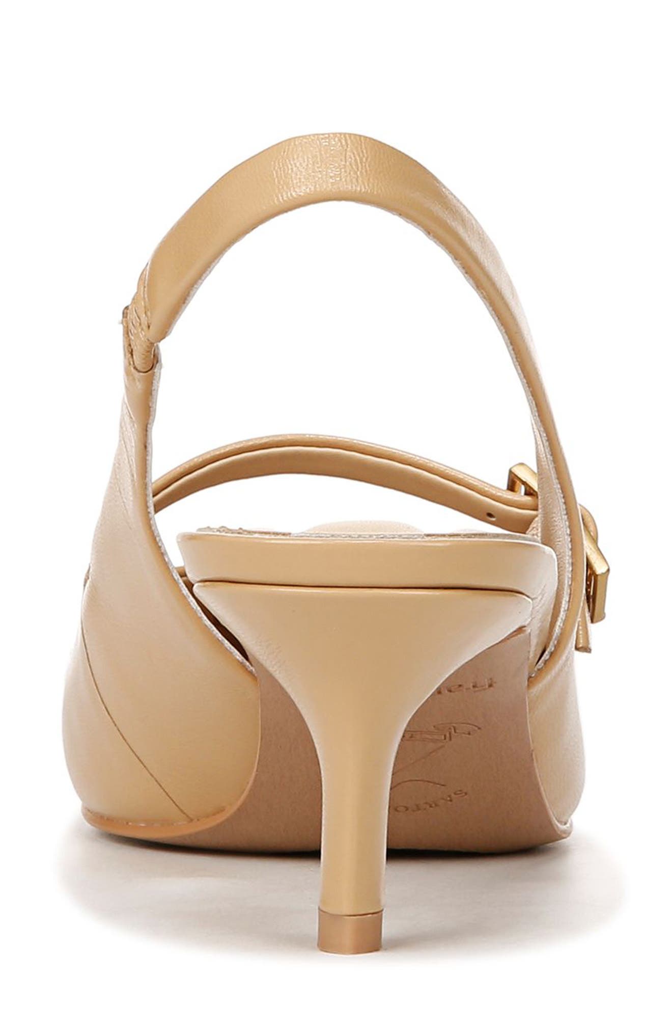 Khloe Pointed Toe Kitten Heel Pump, Alternate, color, TAN