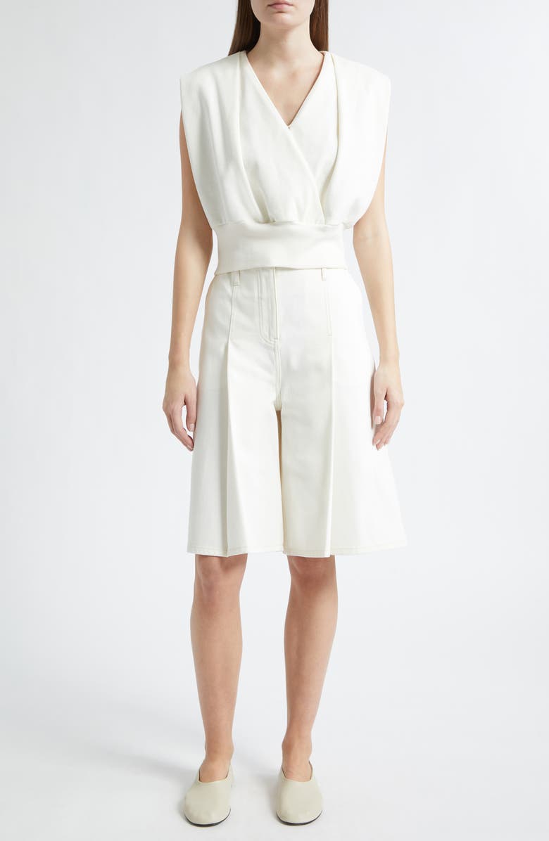 3.1 Phillip Lim Surplice Sleeveless Top, Alternate, color, Tofu