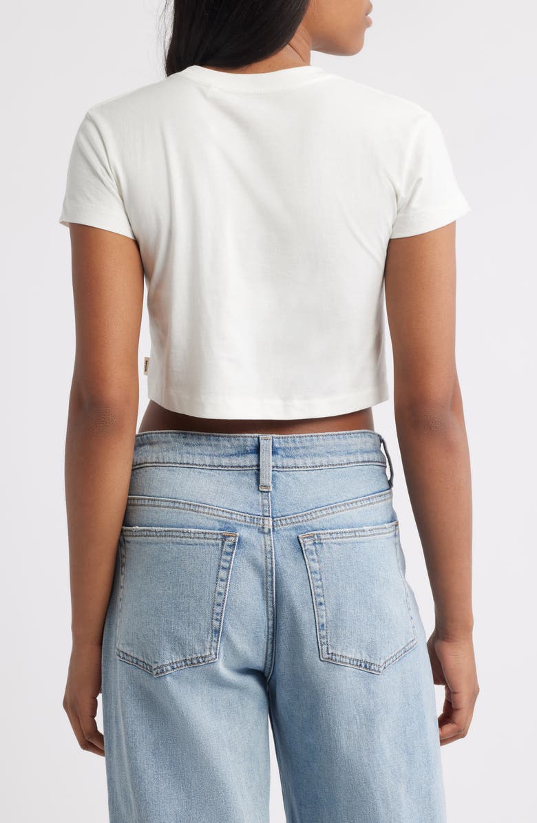 Rip Curl Surf Puff Cotton Graphic Baby Tee, Alternate, color, Bone