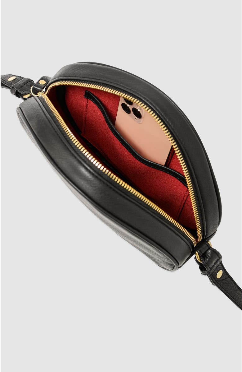 TAH Circle Bag Crossbody, Alternate, color, Black