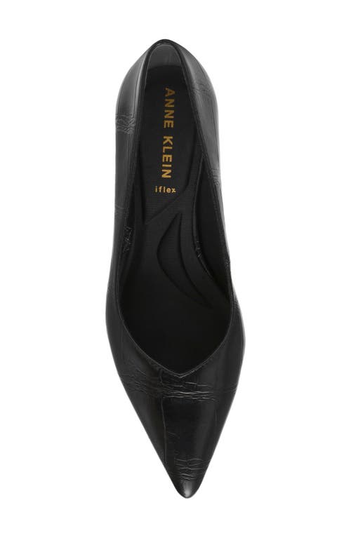 Anne Klein Janette Kitten Heel Pump In Animal Print
