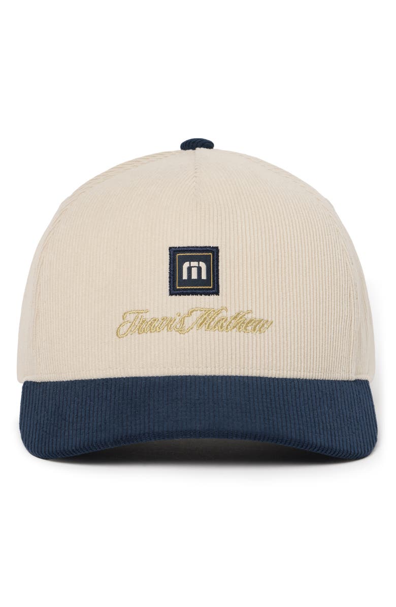 TravisMathew Hidden Royalty Snapback Baseball Cap, Alternate, color, Italian Sand