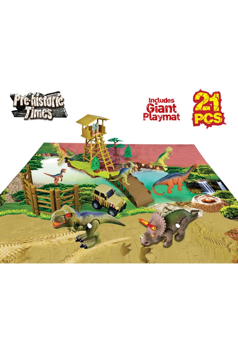 Prehistoric Times Dinosaur Park, Alternate, color, Multicolored