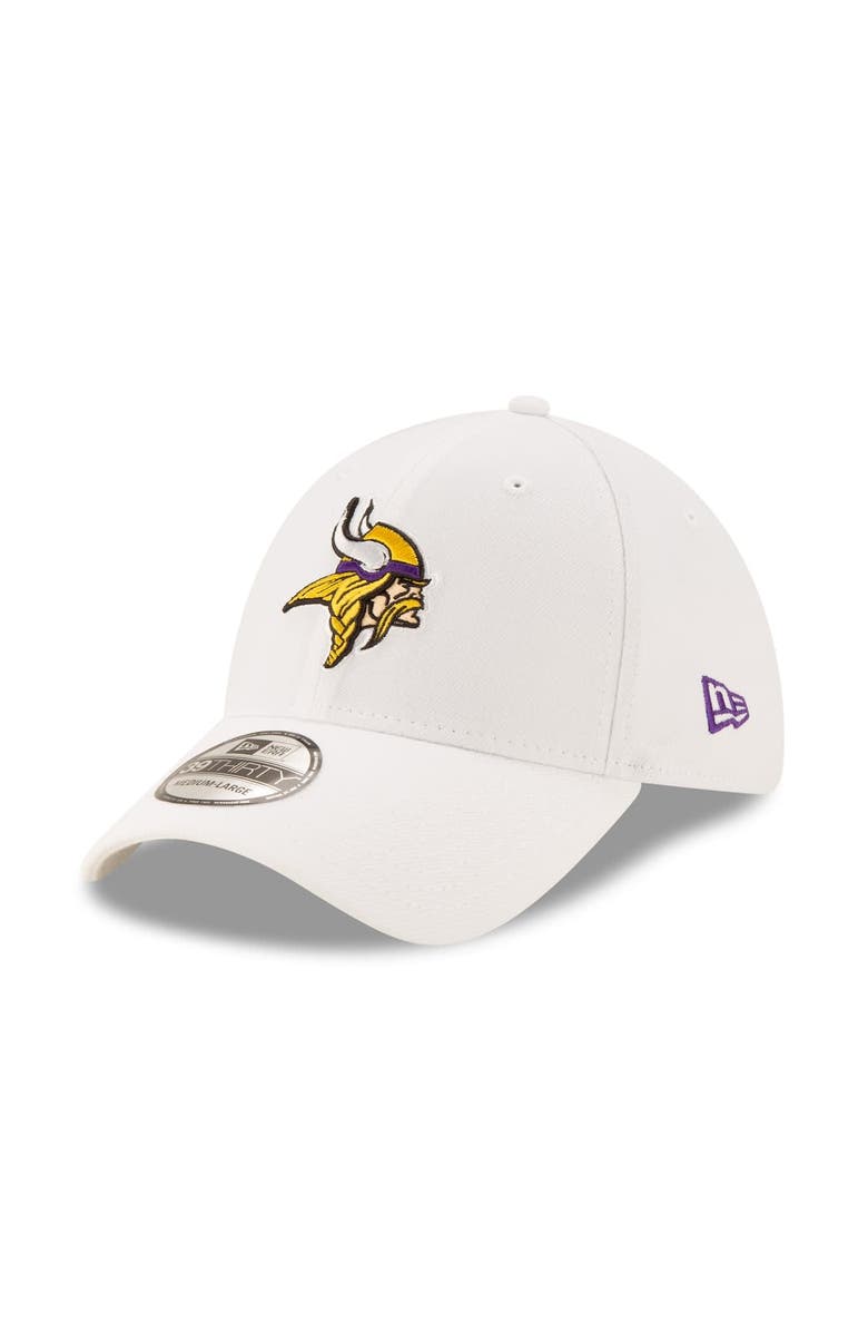 New Era Men's New Era White Minnesota Vikings Iced 39THIRTY Flex Hat, Alternate, color, 