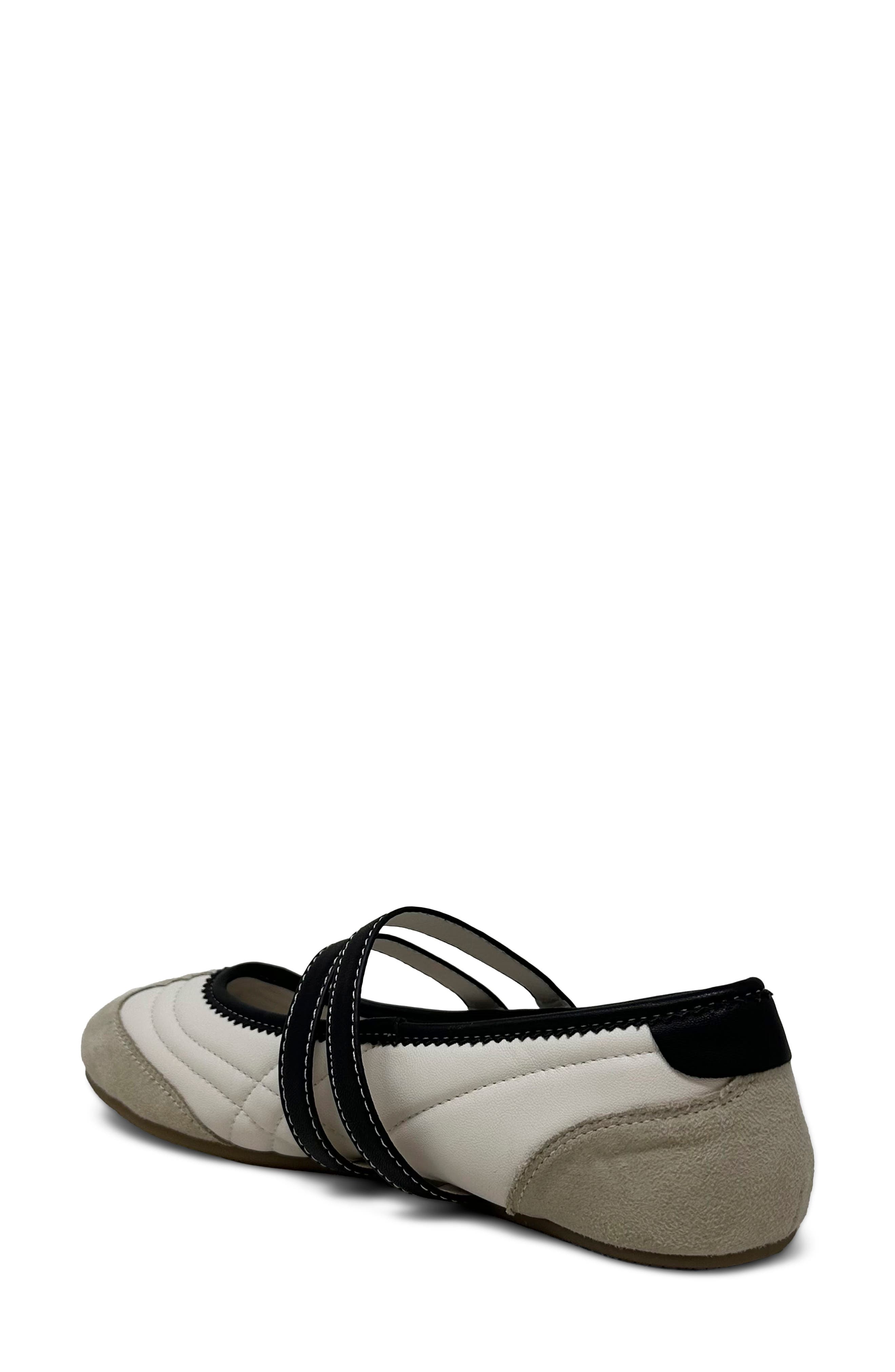 SHUSHOP Salome Flat, Alternate, color, Bone