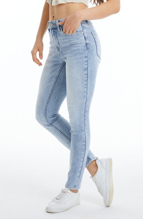 Bayeas High Waist Slim Straight Leg Jeans In Blue