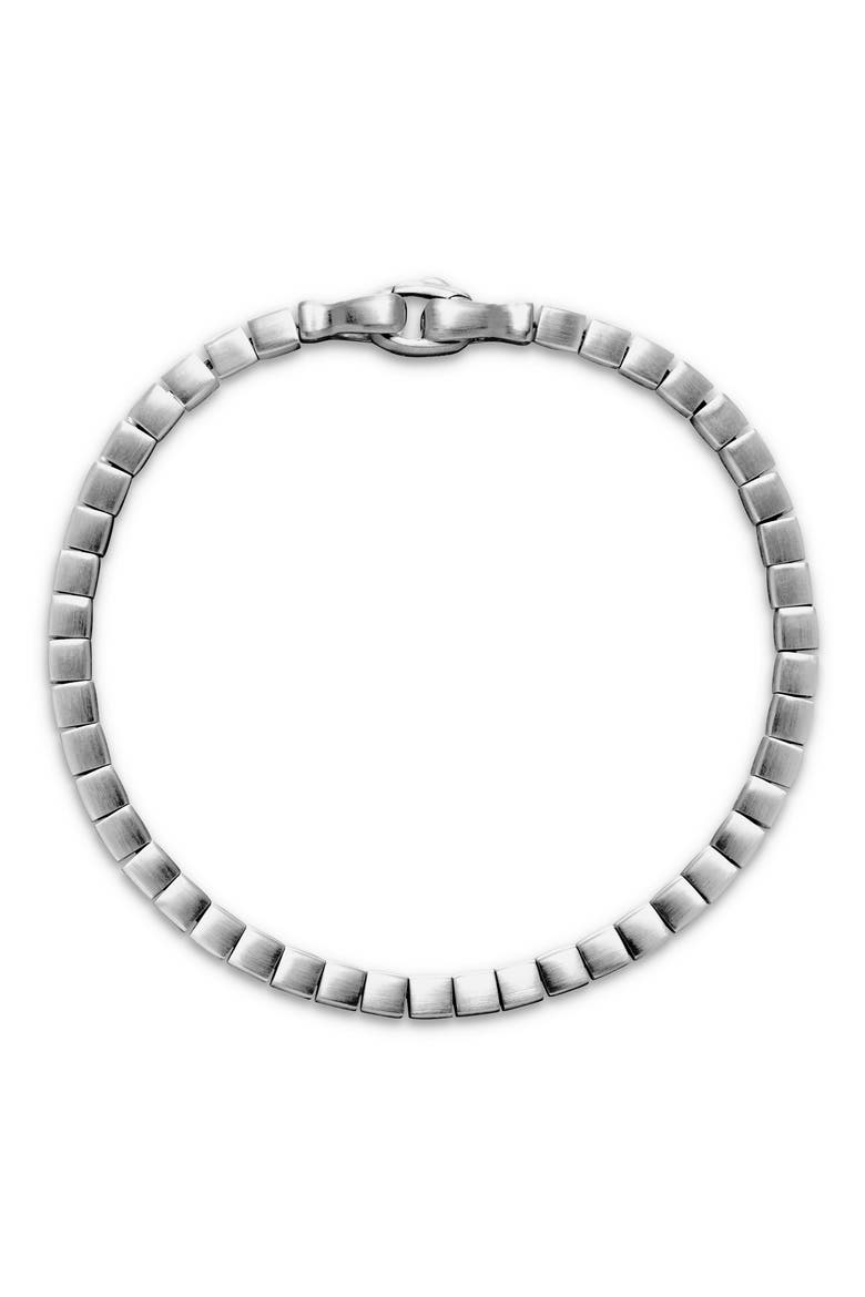 Spiritual Beads Cushion Bracelet in Sterling Silver, 4mm, Alternate, color, SILVER