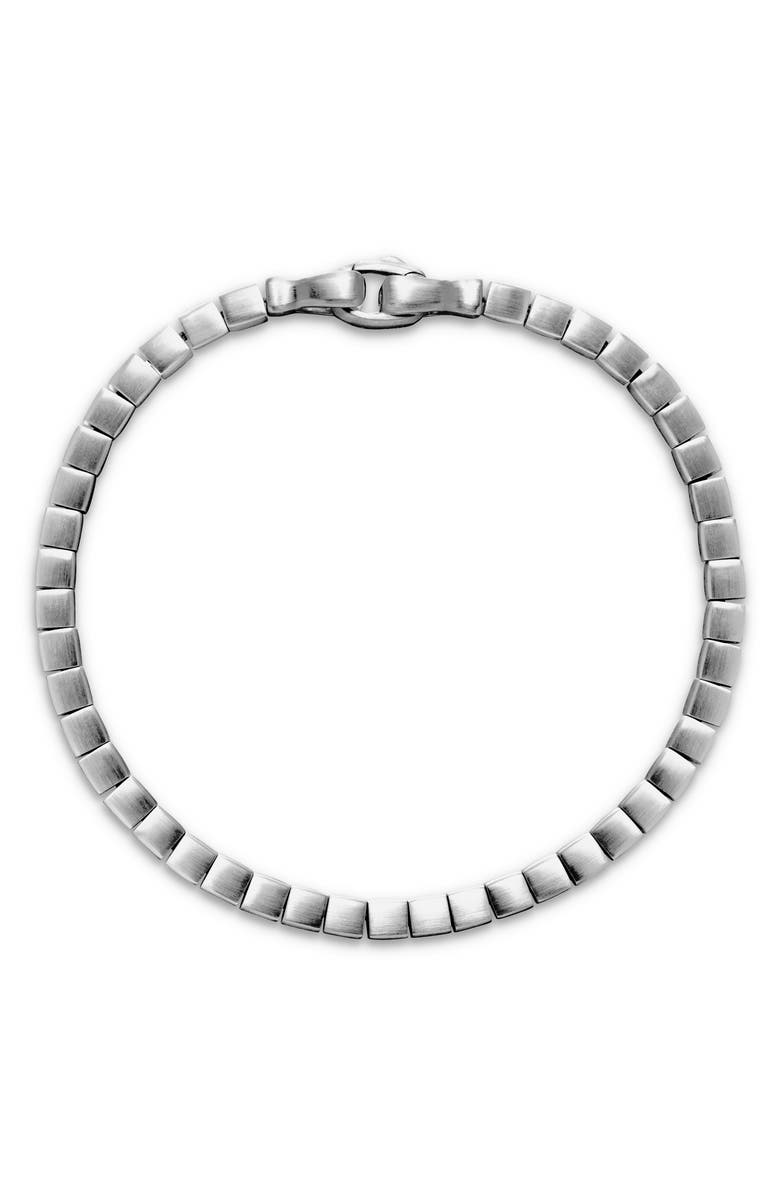 David Yurman Spiritual Beads Cushion Bracelet in Sterling Silver, 4mm, Alternate, color, Silver
