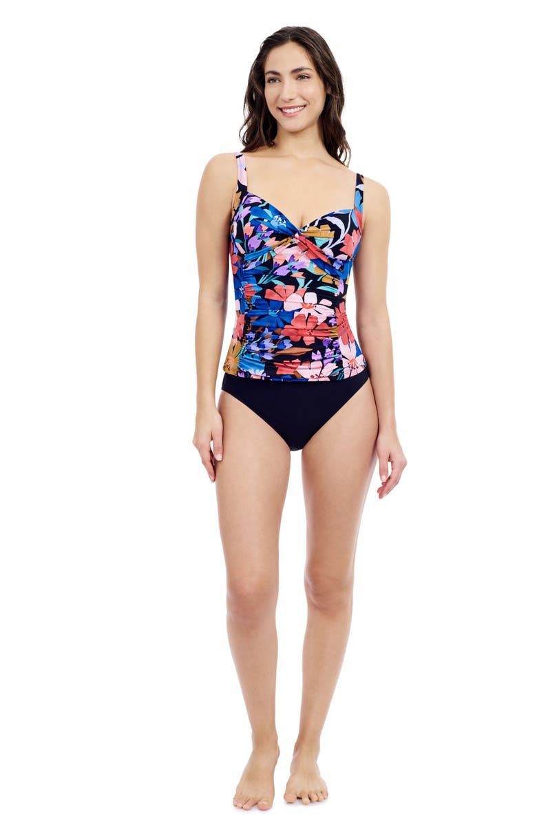 Profile by Gottex Melody Sweetheart Twist Tankini, Main, color, 