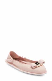FERRAGAMO Varina Bow Ballet Flat