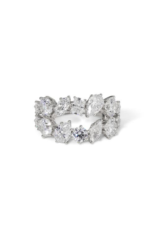 NADRI NADRI BEATRIX CUBIC ZIRCONIA COCKTAIL RING 