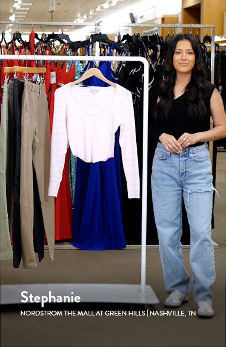 Woodland Waffle Stitch Crop Sweater, sales video thumbnail