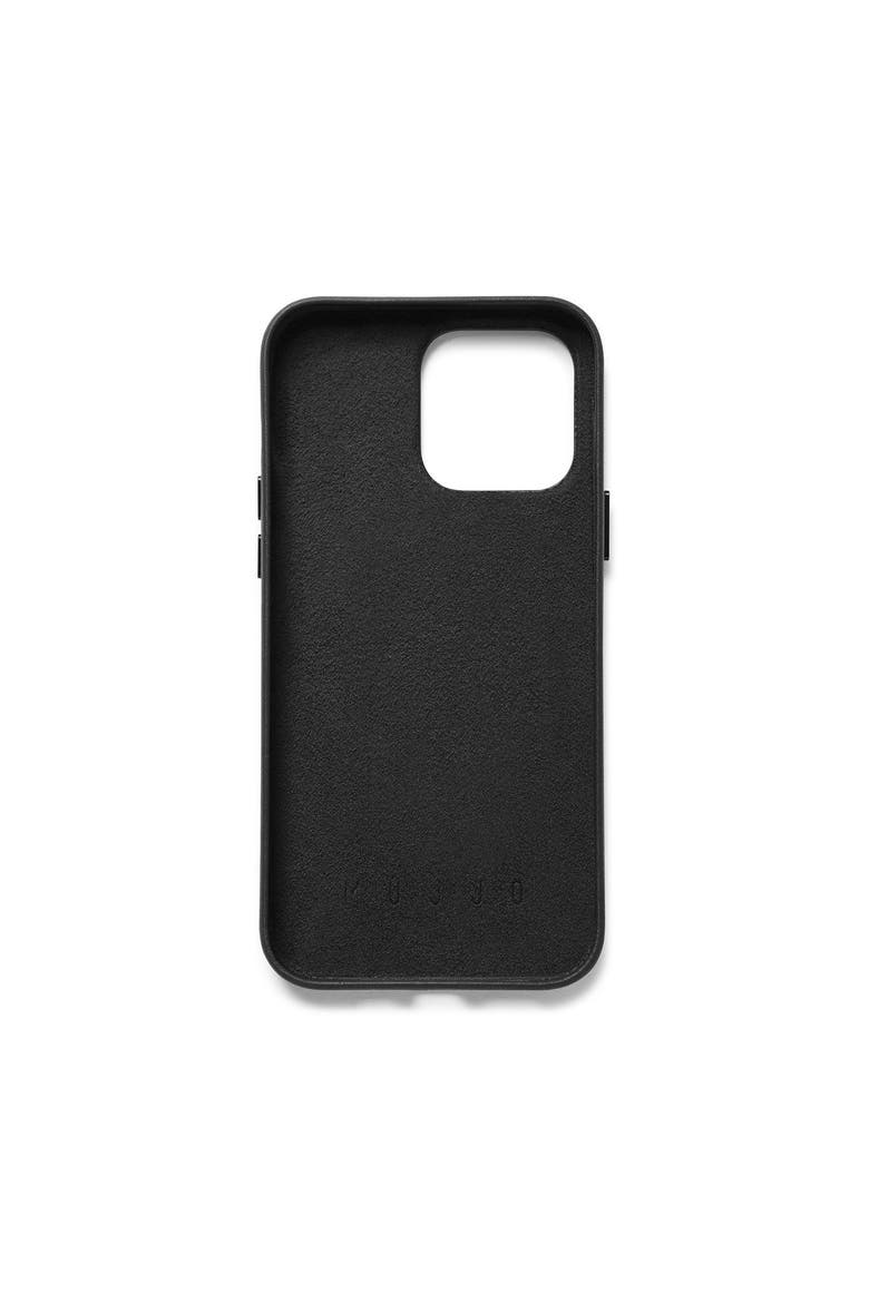 Full Leather Wallet Case for iPhone 14 Pro Max, Alternate, color, Black