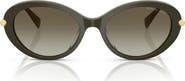 Michael Kors 53mm Gradient Oval Sunglasses