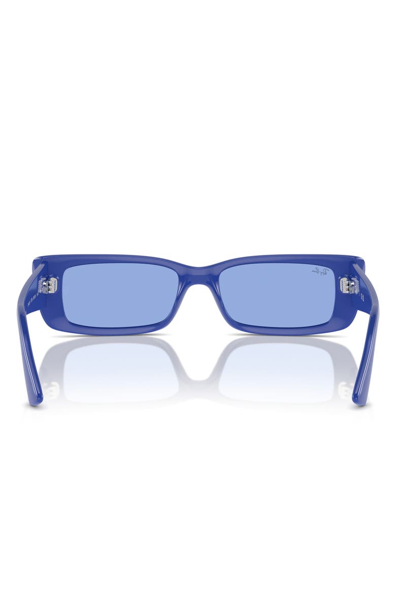 Ray-Ban Teru 54mm Rectangular Sunglasses, Alternate, color, Blue