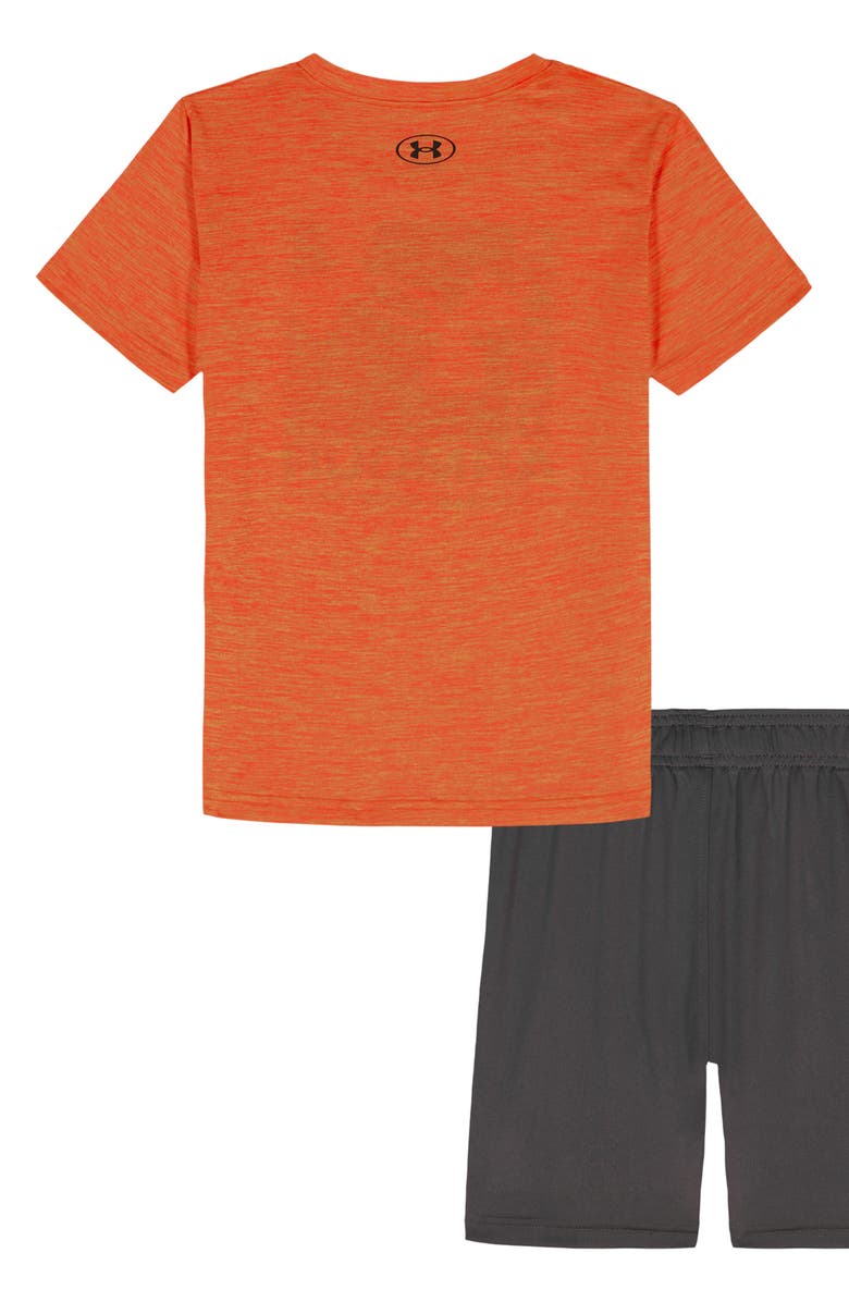 Under Armour UA Tech<sup>™</sup> Twist Logo Graphic T-Shirt & Shorts Set, Alternate, color, Orange