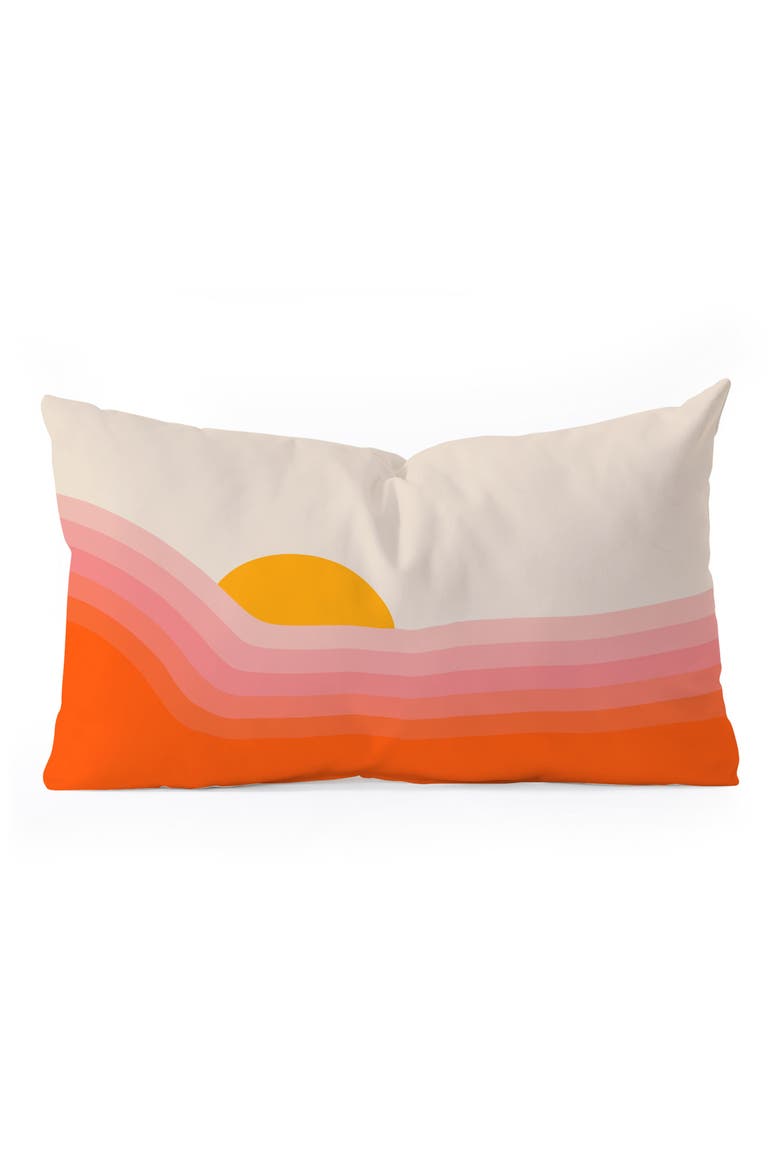 Circa78 Designs Strawberry Dipper Lumbar Throw Pillow, Main, color, MULTI