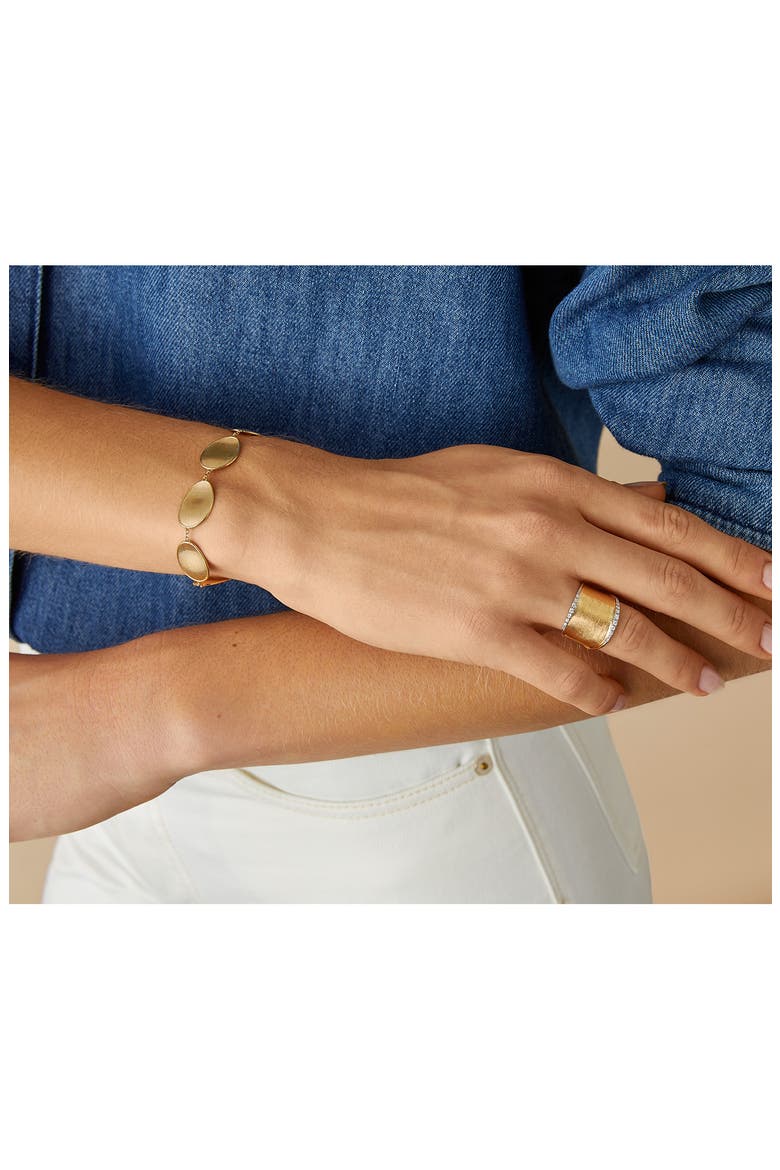 Lunaria Bracelet, Alternate, color, GOLD