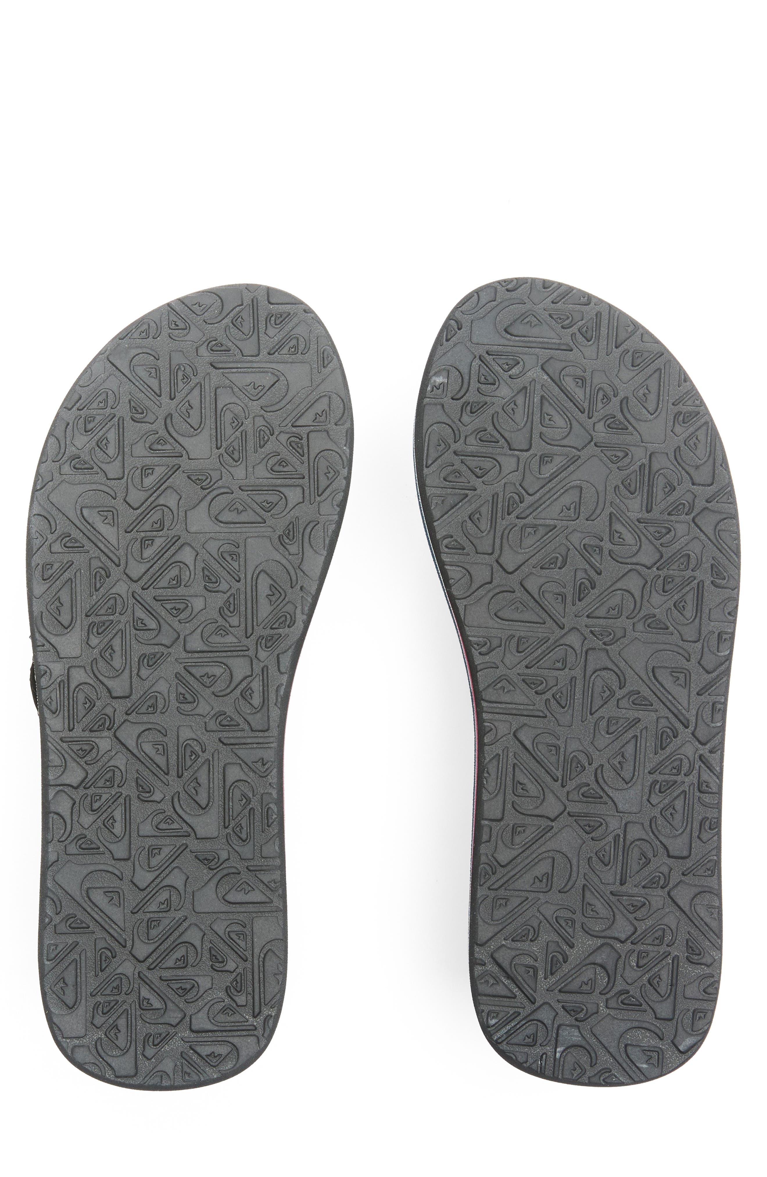 Moncata Layback Flip Flop, Alternate, color, BLACK/ LIGHT BLUE/ LIGHT BLUE