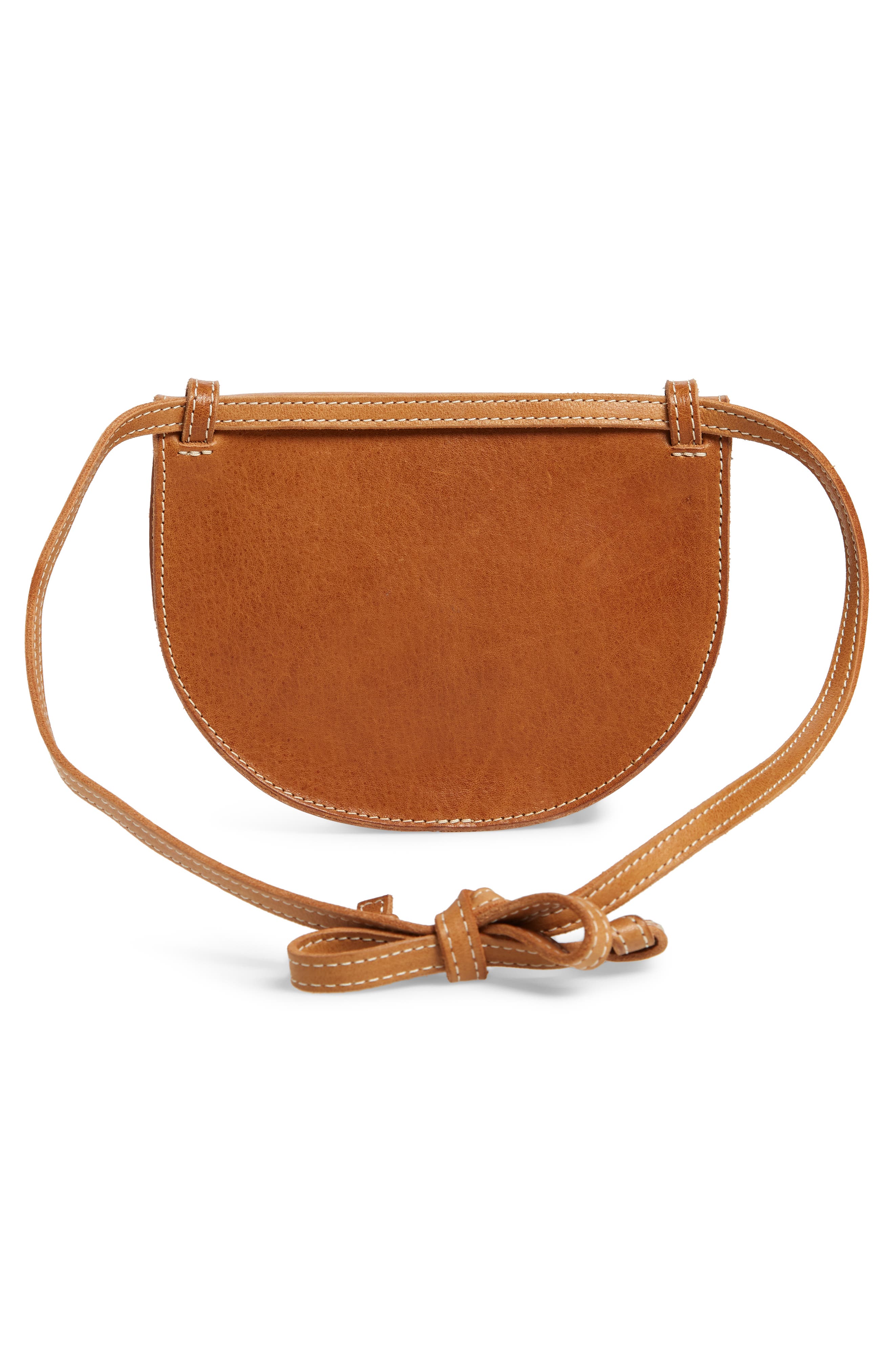 Madewell Siena Leather Belt Bag, Alternate, color, 