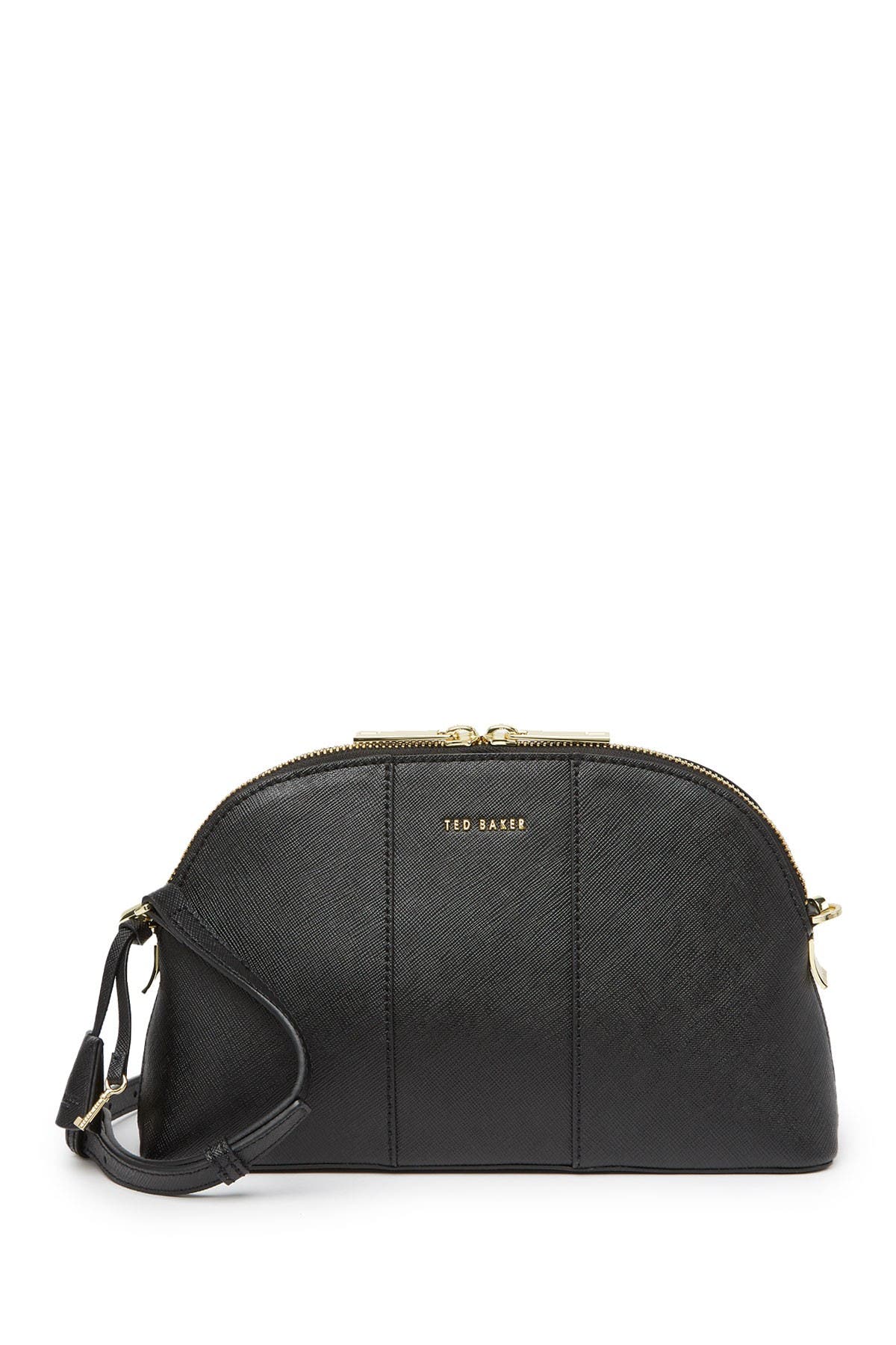 Ted Baker London Barbrie Crosshatch Leather Dome Crossbody (Men ...