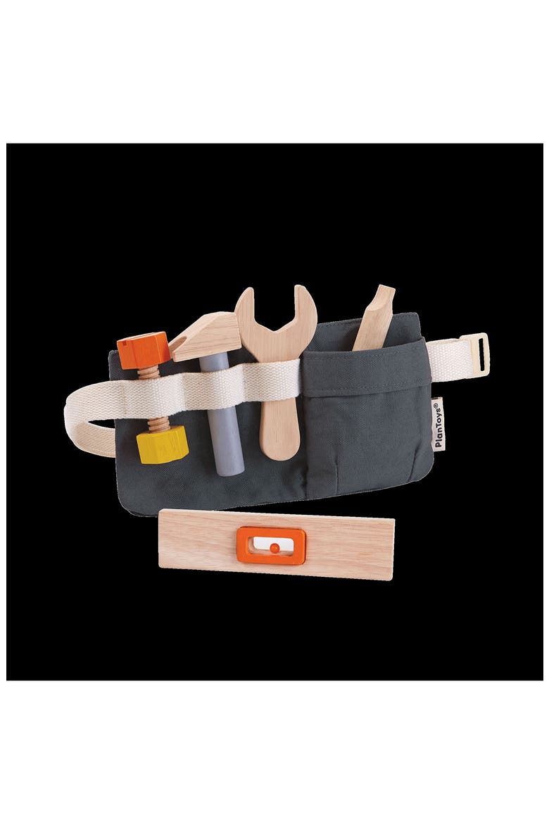 Tool Belt Toy, Alternate, color, NATURAL