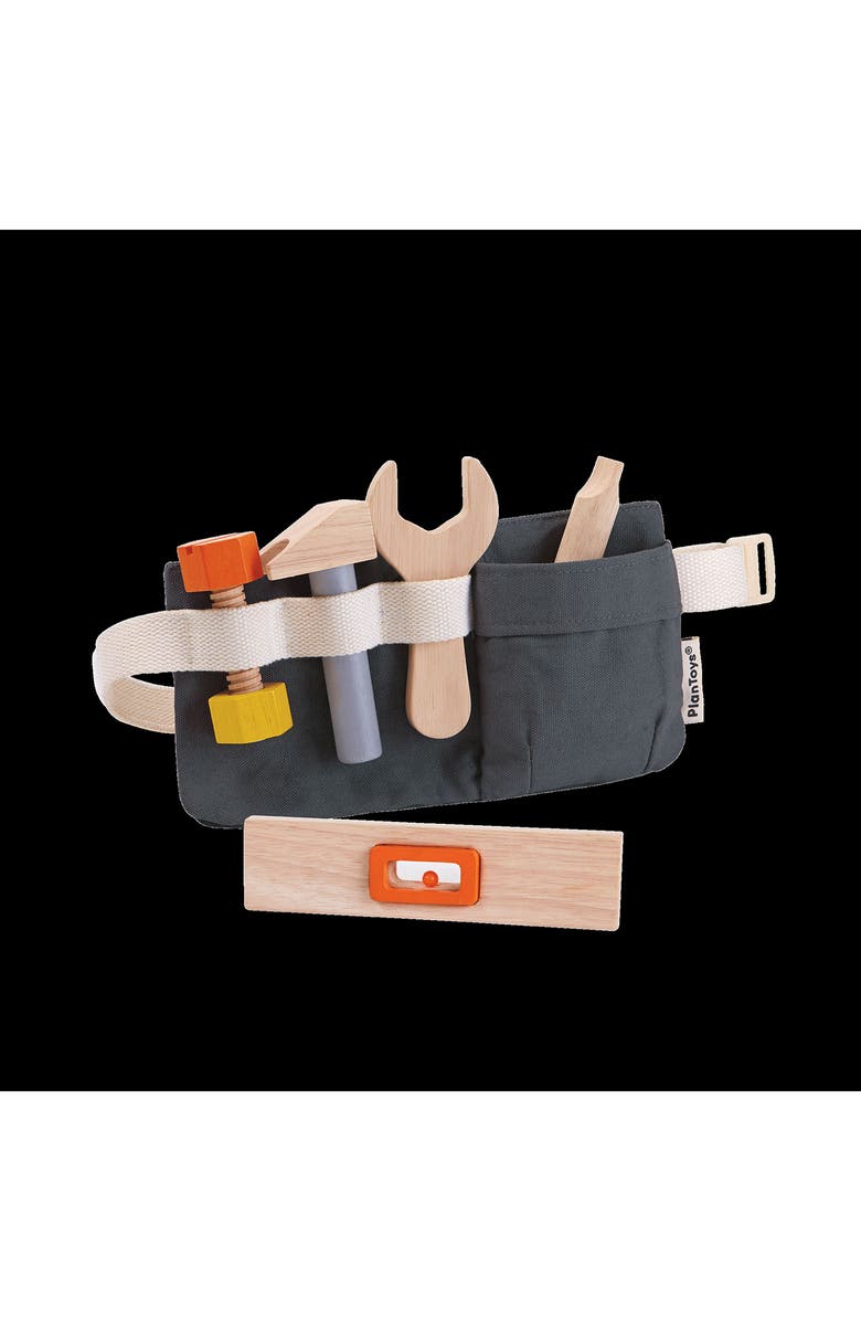 PlanToys<sup>®</sup> Tool Belt Toy, Alternate, color, Natural