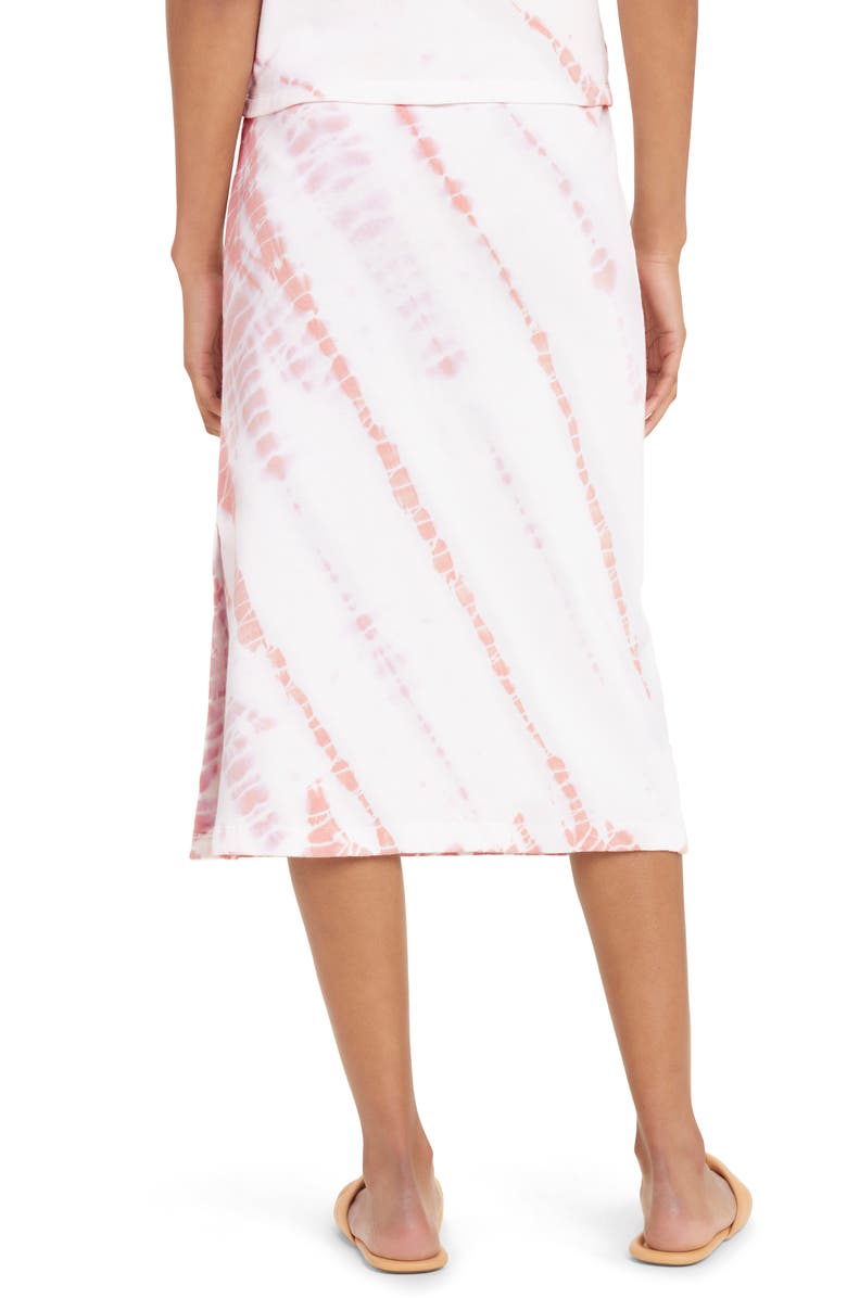 Splendid Celeste Midi Skirt, Alternate, color, Sugar Tie Dye