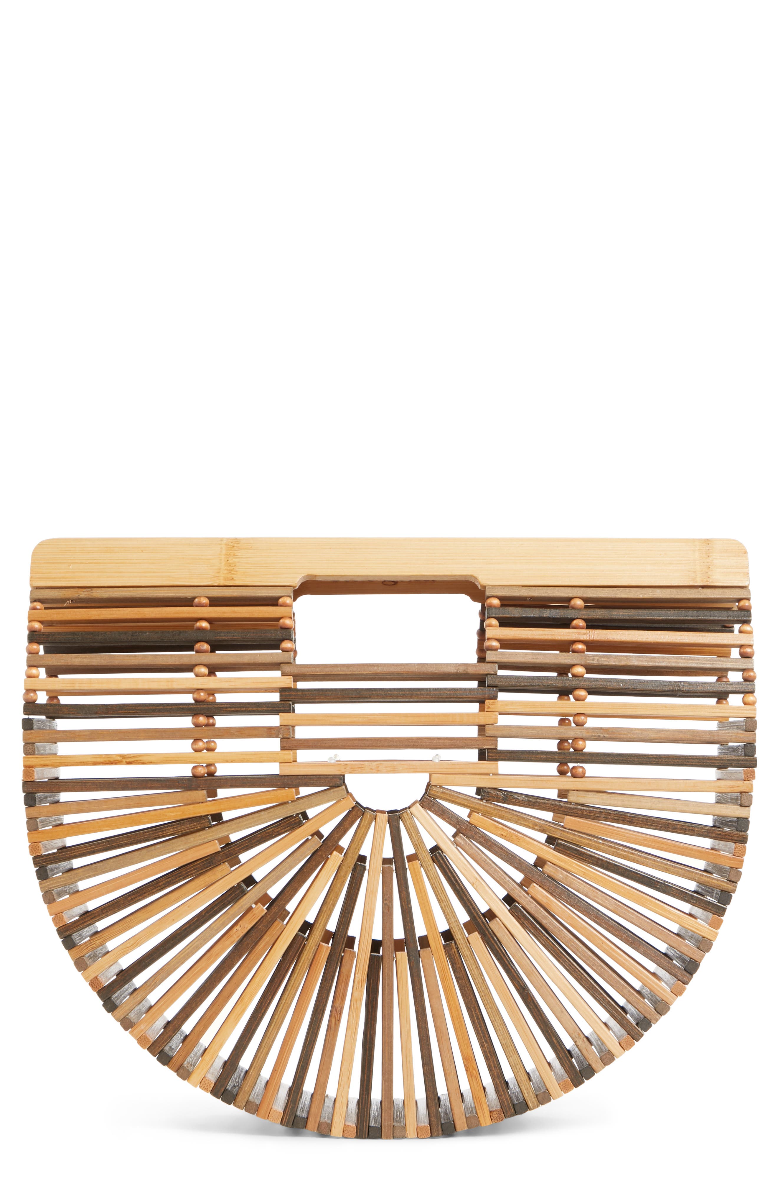Small Ark Bamboo Handbag, Main, color, MULTI