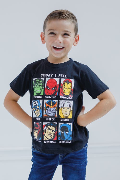 Marvel 3-pack Short Sleeve T-shirts In Multi