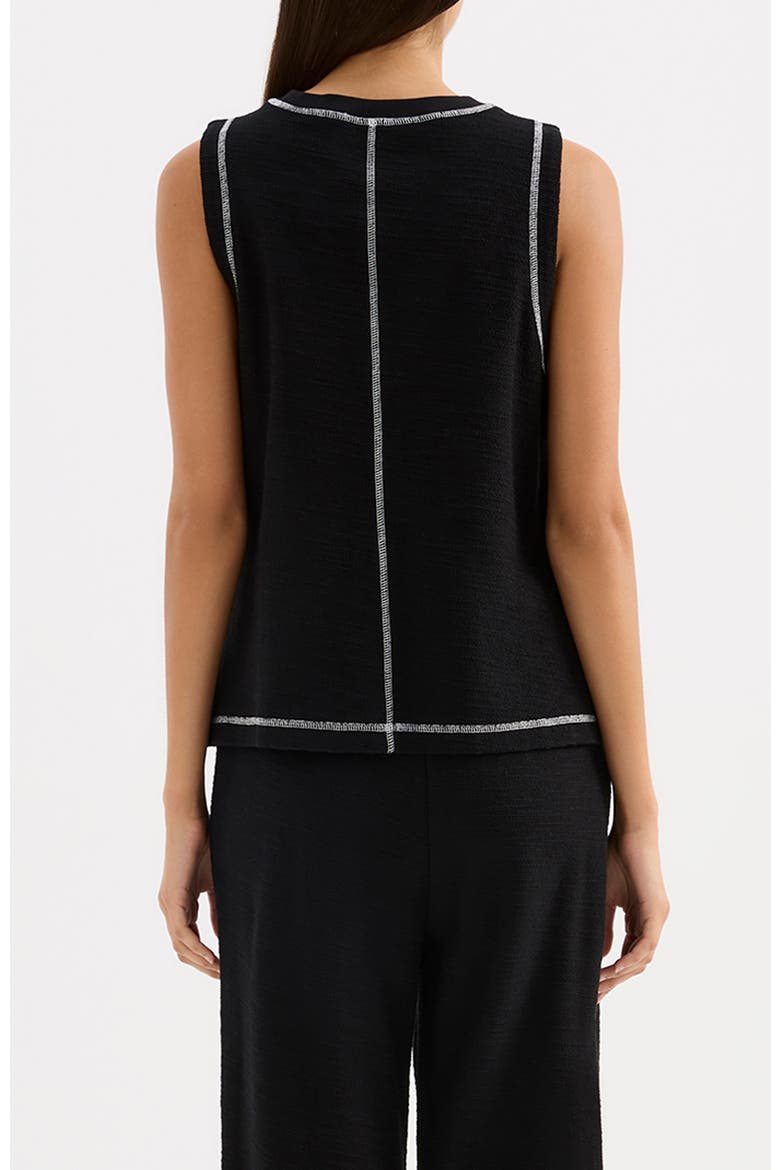 Sutton Tank Top, Alternate, color, Black