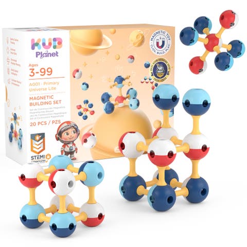 Magnetic Building Set Magnetic Blocks Set 20 piece Stem Toy for Kids