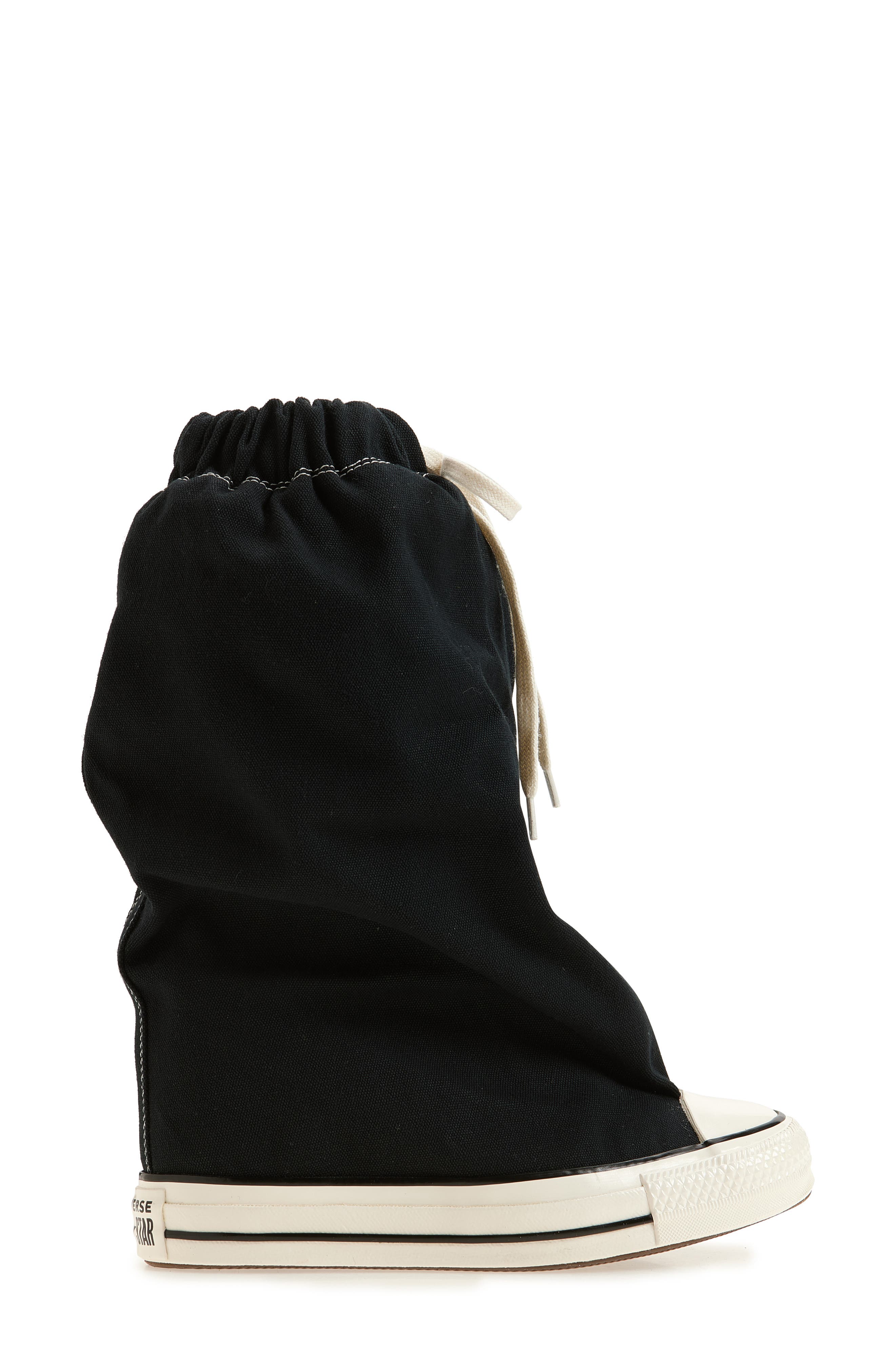 Vaquera x Converse Gender Inclusive Canvas Knee High Slouch Boot, Alternate, color, 