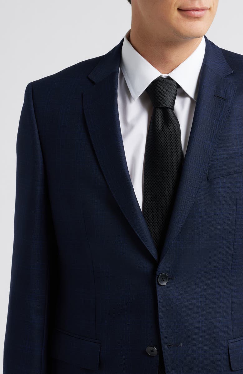 Huge Navy Wool Suit