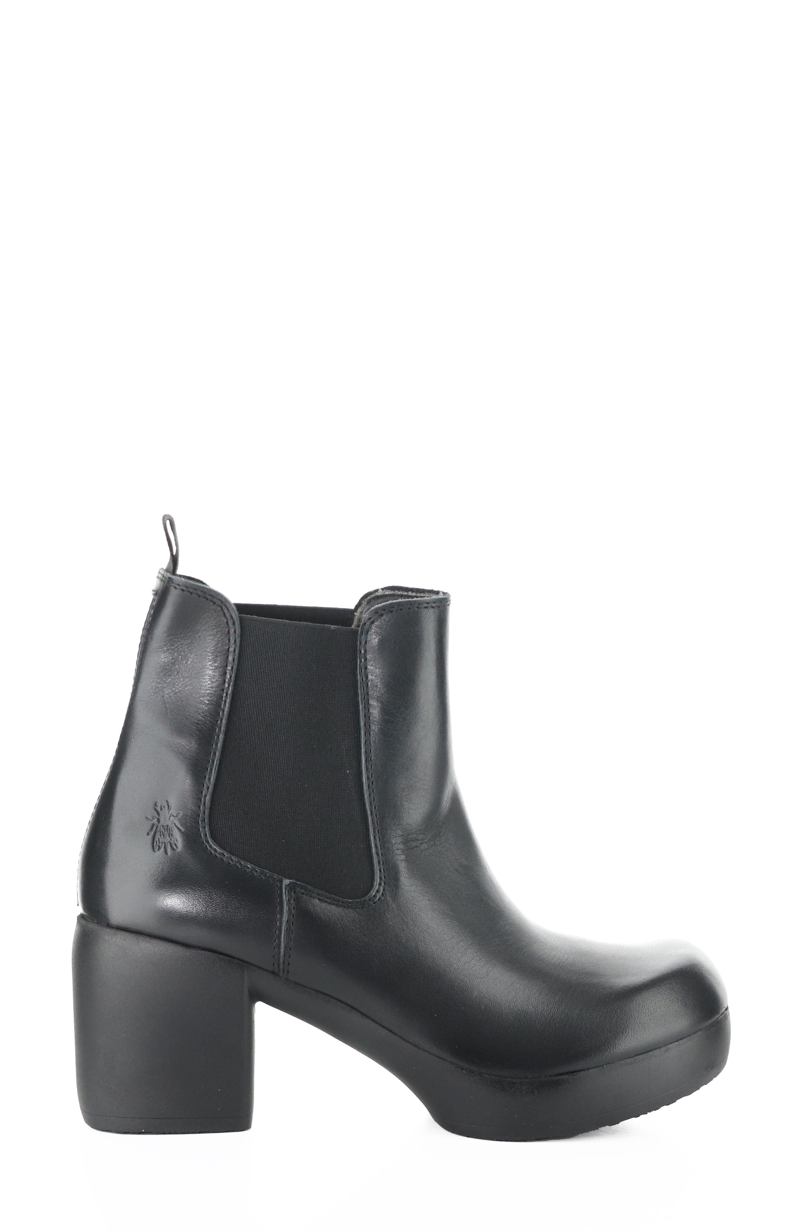 Famy Platform Chelsea Boot, Alternate, color, 000 BLACK