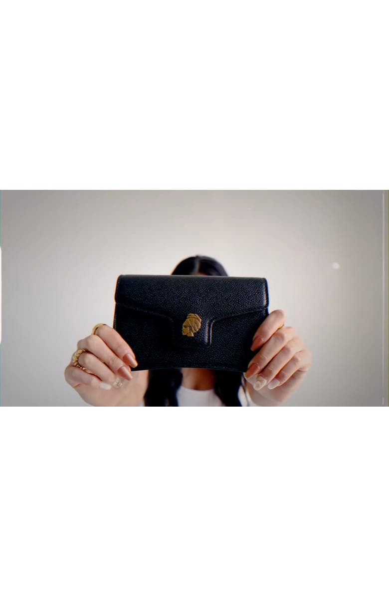 Mutayo Ekiye The Oma Clutch, Alternate, color, Black