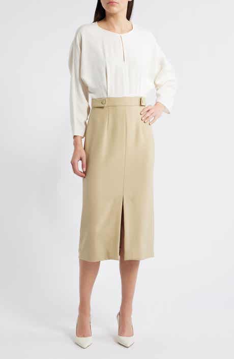 Ditela Mixed Media Dress