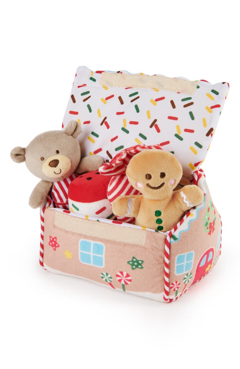 Gund Play Soft My First Gingerbread House Playset, Alternate, color, 