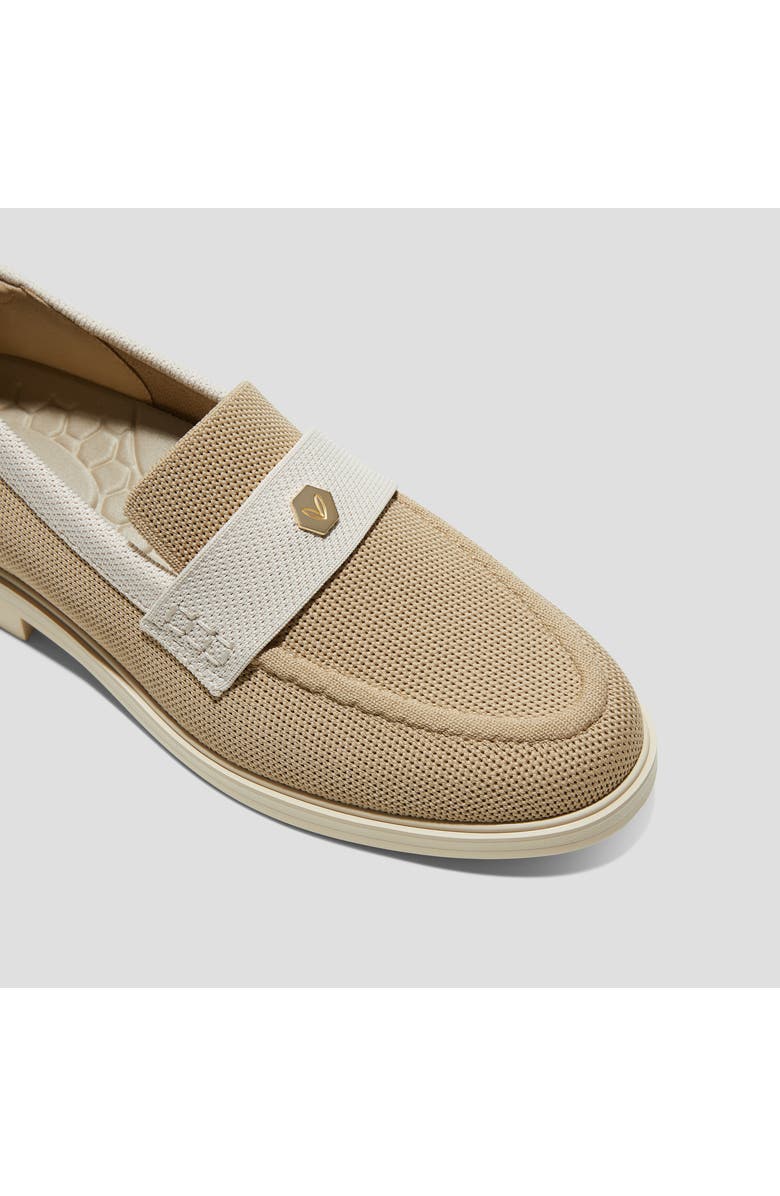 VIVAIA Classic Penny Loafers, Alternate, color, Nude Ivory