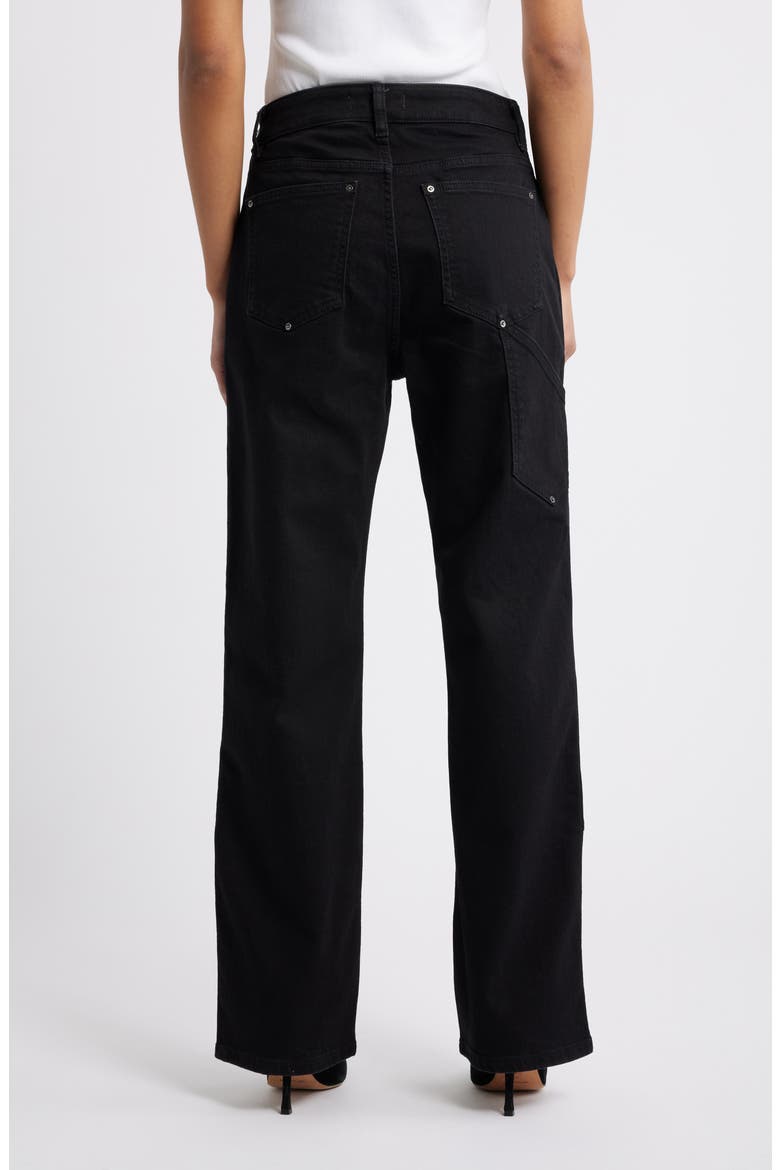SAT '90s High Waist Relaxed Straight Leg Utility Jeans, Alternate, color, VENTURA