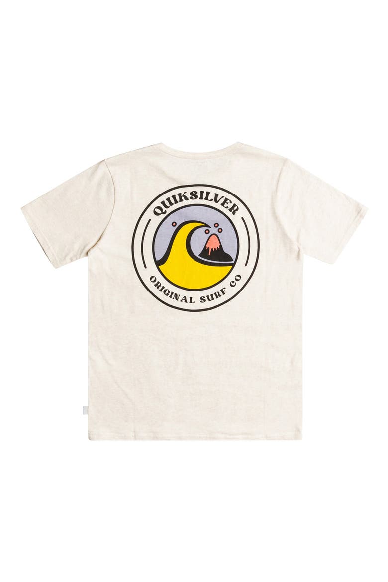 Kids' Closed Bubble Organic Cotton Graphic Tee, Alternate, color, ANTIQUE WHITE HEATHER