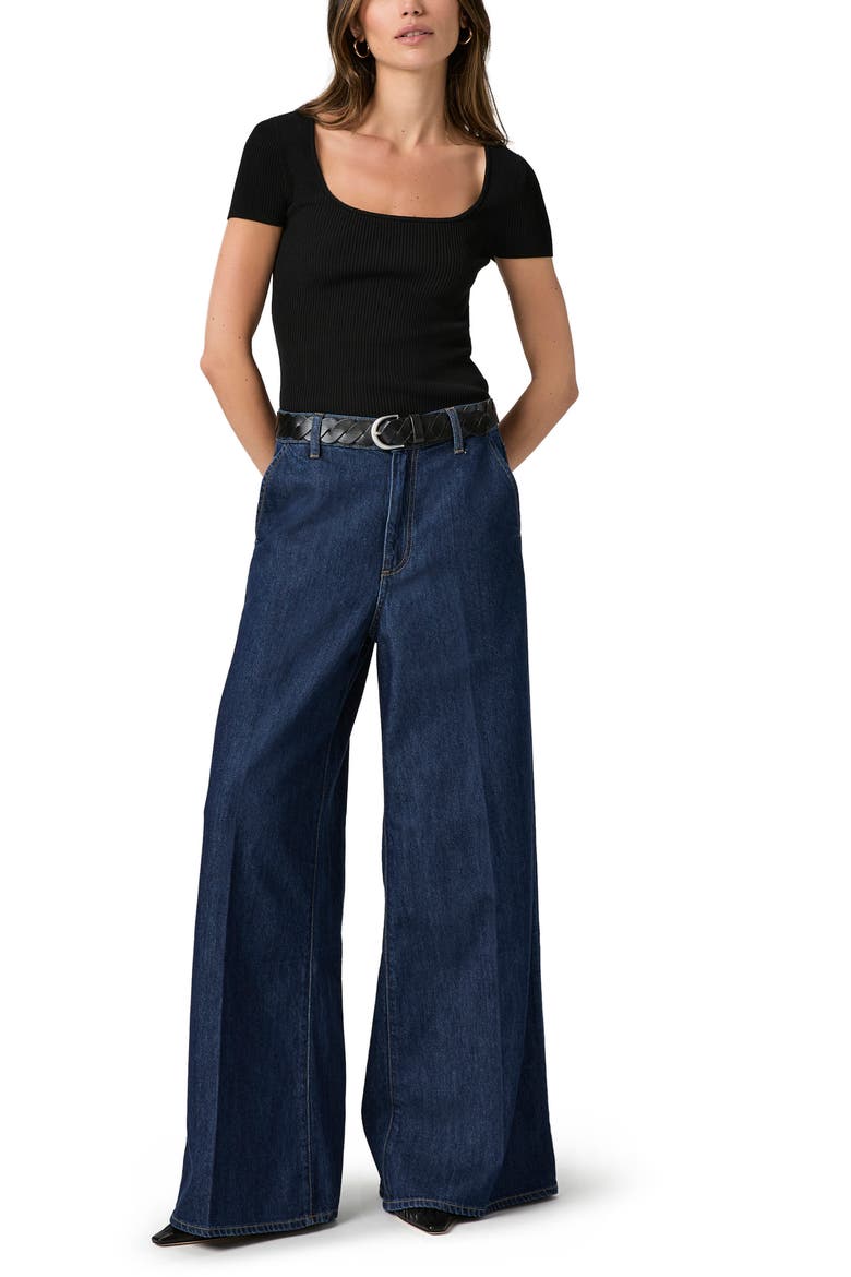 Cameron High Waist Wide Leg Trouser Jeans, Alternate, color, SPLENDOR