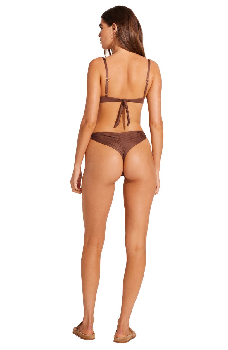 Vitamin A<sup>®</sup> Samba High Cut Bikini Bottoms, Alternate, color, 
